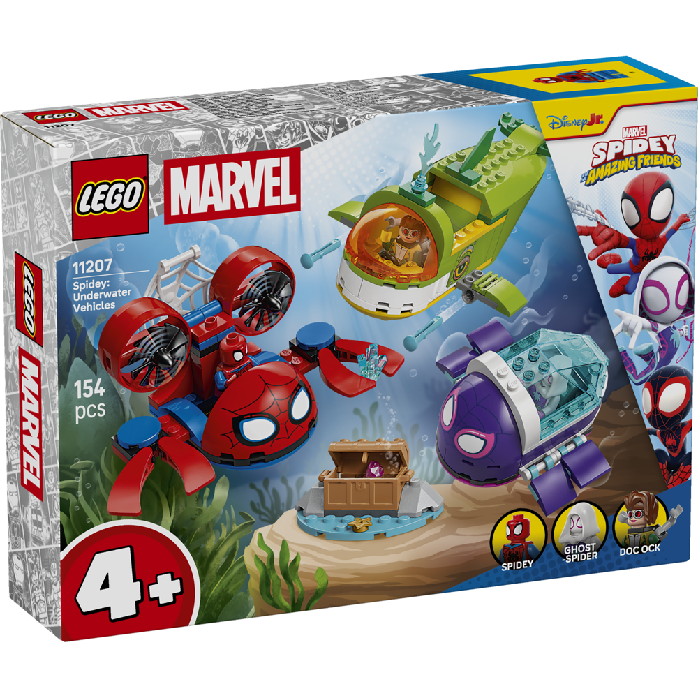Lego Spidey Underwater Vehicles